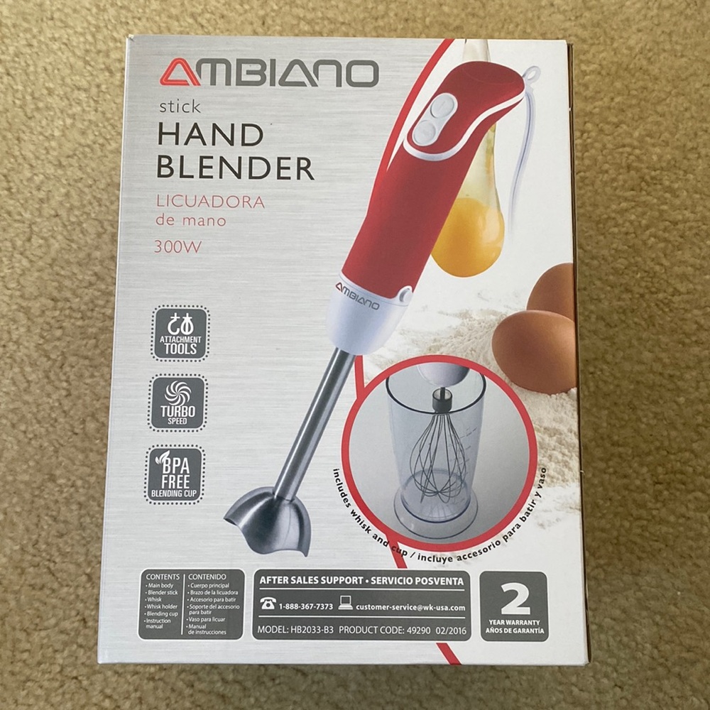Ambiano Stick Hand Blender 300W